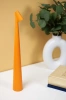 Kabellose Nachttischlampe mit eingebautem Akku | Lampe mit Touch-Steuerung | HMS-455-ORANGE | Tischlampe 43cm