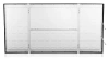 LED-Deckenpanel | Aufputz-Plafond 120x60cm | 120W, 12000lm | Schwarz