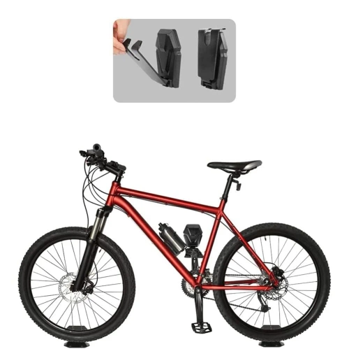 Klappbarer Fahrradständer für die Wand | Robuster Fahrradständer aus Stahl | Wandhaken mit Radhalterungen | J-304