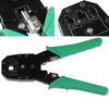 Netzwerk-Tool-Set | LAN-Tester, Crimpzange, Isolierungsentferner, LSA-Crimper | RJ-45, RJ-11 | AR-811