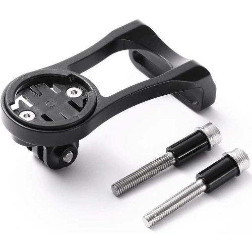 Vorbauhalterung für Fahrradcomputer und GoPro | Aluminiumhalterung kompatibel mit Garmin, Bryton | MBZJ-042