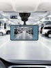 1296p-Auto-DVR mit Rückfahrkamera und 4-Zoll-Touchscreen – G-Sensor, WDR, Parken, 2 Kameras | 2-in-1-Auto-DVR mit Touchscreen und Rückfahrfunktion – 1296p, G-Sensor, WDR, Loop-Aufnahme | PZ-V12-Dual