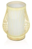 Stehlampe Nachtlicht 25cm, Bambus, Gewinde E27 | DLM-P240