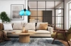 Glas-Pendelleuchte | modern | blau | GB-D28-BLue