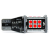 Auto-LED-Lampe T15 W16W 24 SMD 2835 CANBUS ROT