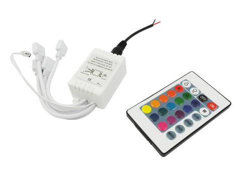 RGB-LED-Ring-Set – 4 RINGE mit einem Controller und einer Fernbedienung