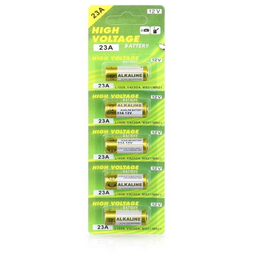 Blister mit 5 Alkalibatterien MN21 (23A) 12V | MN21