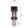 Motorrad-LED-Lampe BA20D | M8B-BA20D