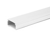 Kabelkanalabdeckleiste für TV, Kabelkanal, Abdeckung | 3M Selbstklebeband | 1 Meter, 40x20mm, weiß | ZXC-20-1M