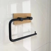 Selbstklebende Toilettenpapierhalterung | Toilettenpapierhalter | ZSH-325-SCHWARZ