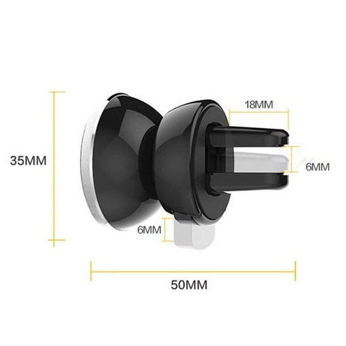 Auto Magnetische Handyhalterung | für Lüftungsgitter | 2 Platten | PSI-M001
