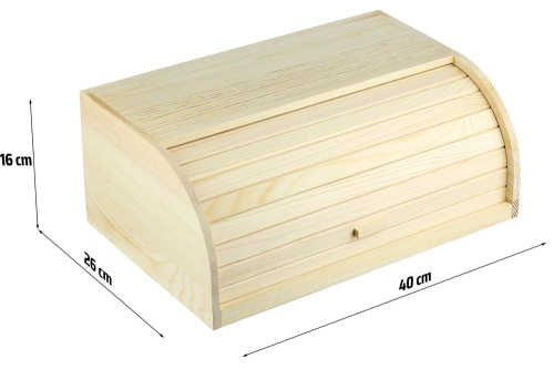 Klassische Bambus Brotkasten | Brotbehälter | FC-B405-Bamboo