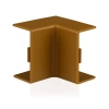 Innen-Eckverbinder | 40×20 mm | braune Kabelabdeckung | CDT-04-Brown