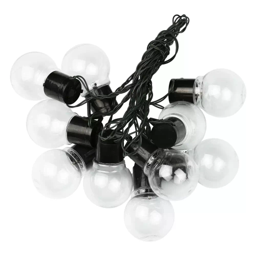 Solar LED Girlande, Gartenlampe zum Einstecken | 20 LED-Lampen | 5 Meter | SDC-20LED-5M
