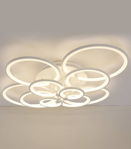 LED-Pendelleuchte | mehrteilig, modern | weiß | RLG-C180W-W