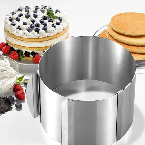 Verstellbare Tortenrandform 15-30 cm | Kuchenform | RH-T01-15CM