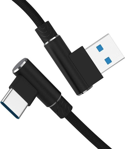 Typ-C 2M | Winkel-USB-Ladekabel für Telefon | Quick Charge 3.0 2.4A | AM30