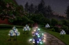 Solarblume | Solar-LED-Gartenlaterne Baum mit Blumen | 70 cm, 600 mAh | FLD-07-C