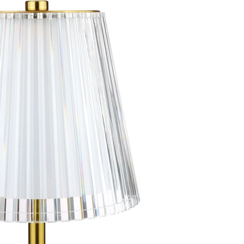Tischlampe mit eingebautem Akku | Nachtlicht mit drei Leuchtmodi | Stimmungsvolle Lampe für Hotel, Restaurant | DTL-C130