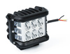 Arbeitsscheinwerfer-Set 2x 35W | LED-Dual-Chips - weiß (fest) und blau (sequenziell) | 2 Stück | WL5035
