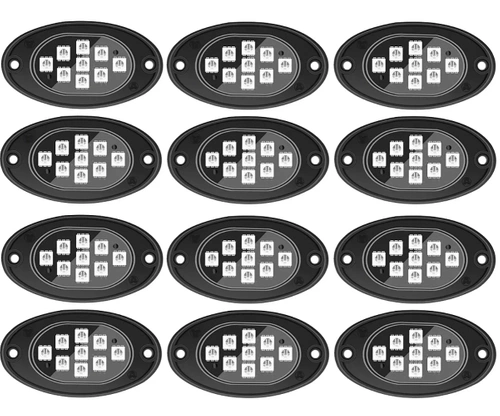LED-Unterbodenbeleuchtung | RGB | 12 Stück