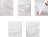 Mobiler Badezimmerschrank | 3 Regale | SR2307