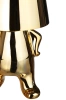 LED-Tischlampe | Moderne Nachttischlampe mit integriertem Akku und Touch-Bedienung | HJA23-F-GOLD