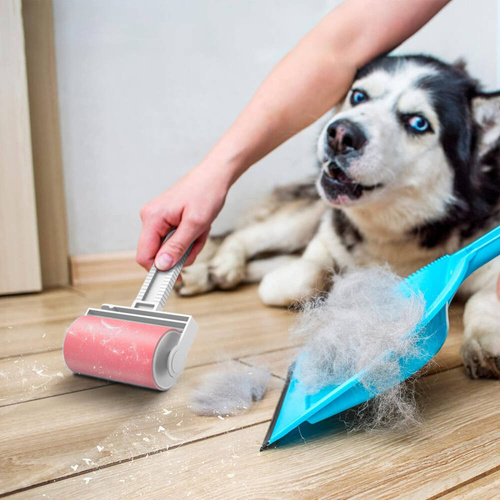 Fusselroller | für Kleidung und Textilien | pink | WHS-282-PINK