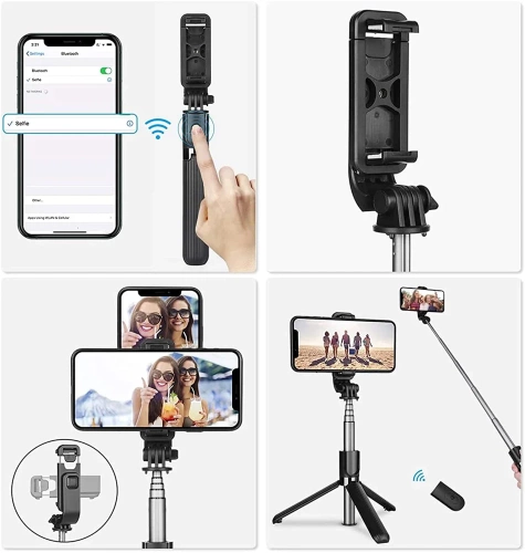 Selfie-Stick | Stativ | Kijek, Statyw do Telefonu do Robienia Zdjęć | PSI-F120
