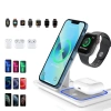 Faltbare kabellose Ladestation | Dockingstation für iPhone, Apple Watch und AirPods | MD-DK15-15W-W