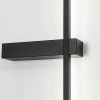 Moderne Wandleuchte 60cm 10W | Schwarze Wandlampe | LED-Lampe mit einer Farbtemperatur von 4000K | YG-W003