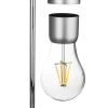 Schwebende magnetische Lampe | LED-Lampe mit induktivem Ladegerät | Nachtlicht | HX-S007R1-SILVER