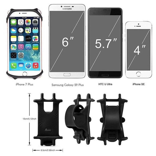 Fahrrad-Silikonhalterung für das Telefon | am Lenker | PSI-B11