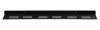 Metall Badezimmerregal | Schwarzes Duschregal 80cm | Hängeregal | BDS-L80CM-B