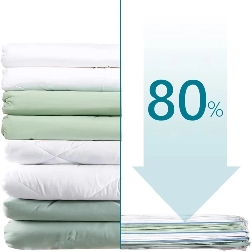 Aufbewahrungstasche | VCB-70*50-WHITE | Vakuumbeutel für Kleidung, Bettwäsche