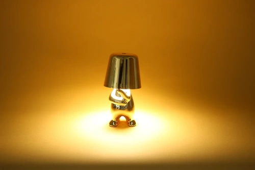 Moderne Tischlampe mit Touch-Bedienung | Nachtlicht mit integriertem Akku | HJA23-G-GOLD
