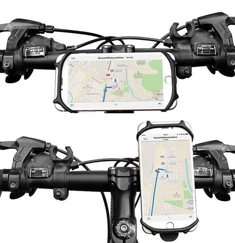 Fahrrad-Silikonhalterung für das Telefon | am Lenker | PSI-B11